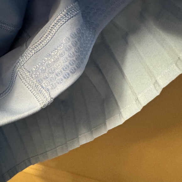 NWOT Lululemon Varsity Pleated High-Rise Tennis Skirt, Sinatra Blue - Picture 5 of 6